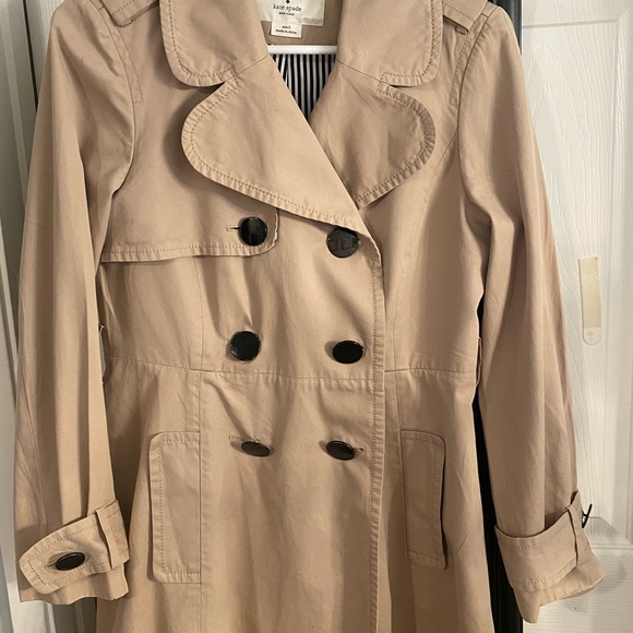 Kate Spade Broome Street Classic Trench Coat - Picture 3 of 12